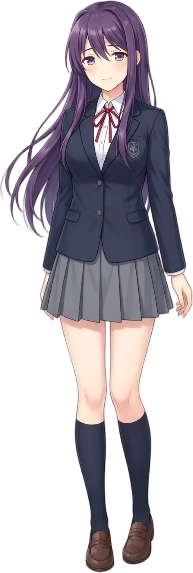 Sprite neutral de Sayori