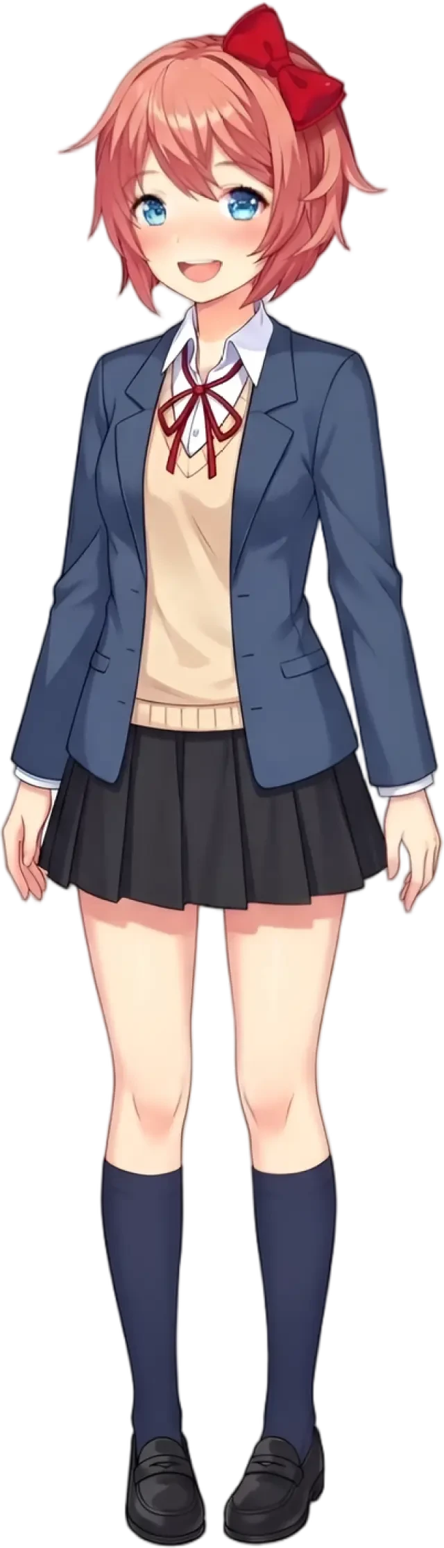 Sprite cálido de Sayori