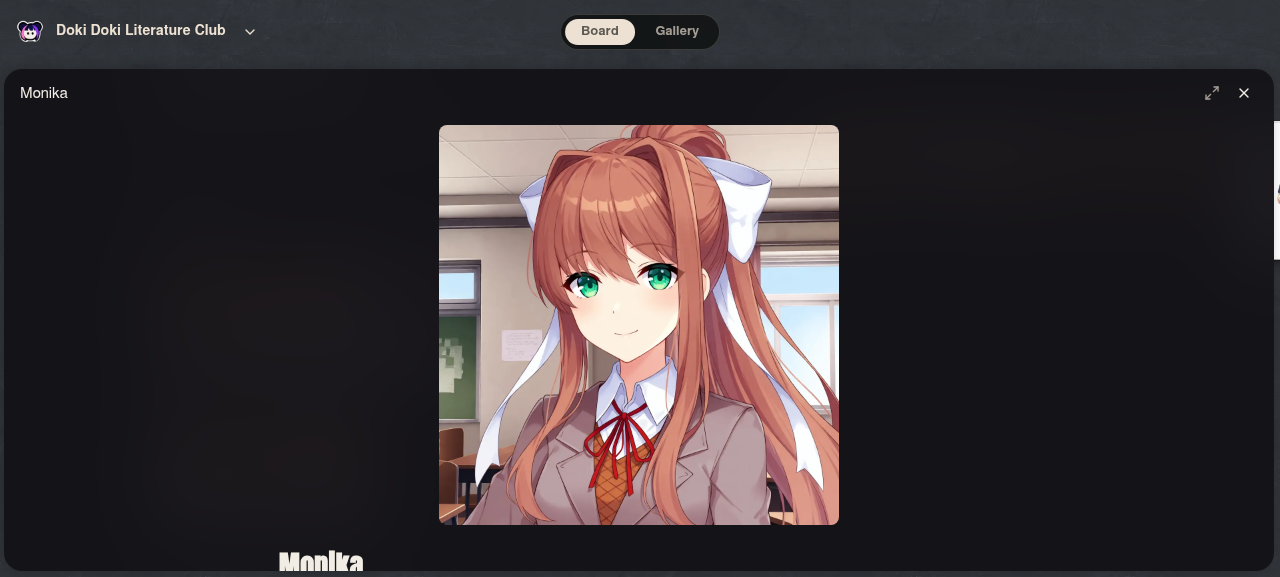 Neta Studio — vista del personaje Monika
