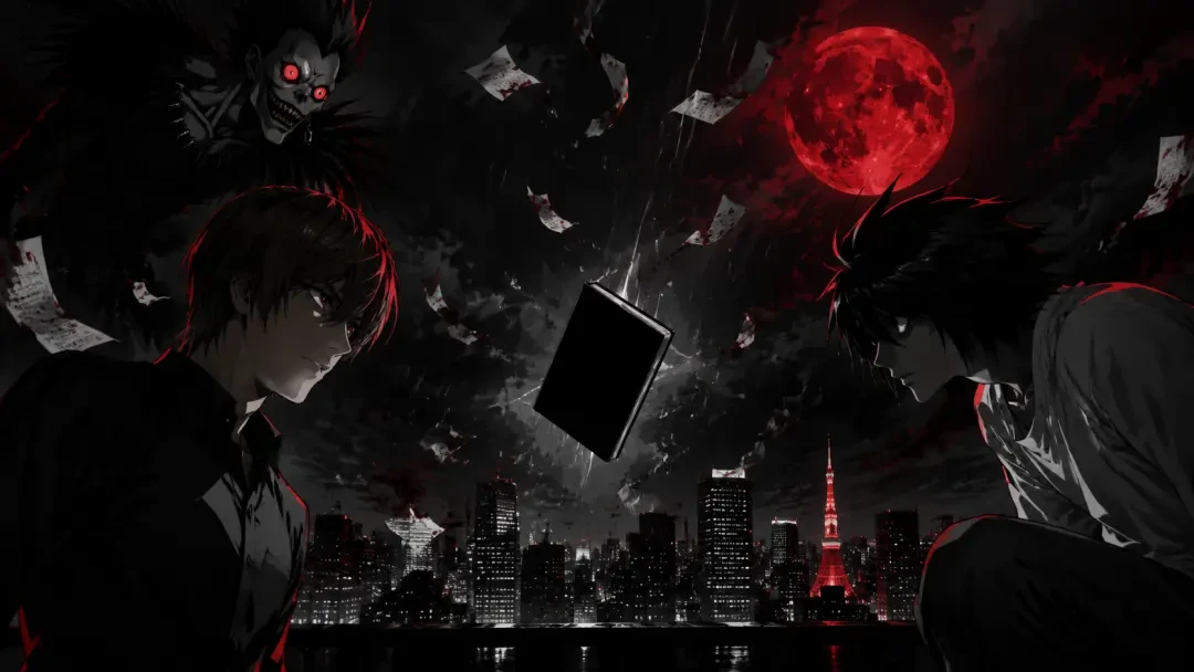 Death Note: First Judgment — Interaktive Visual Novel Cover