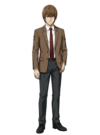 Light Yagami neutral sprite