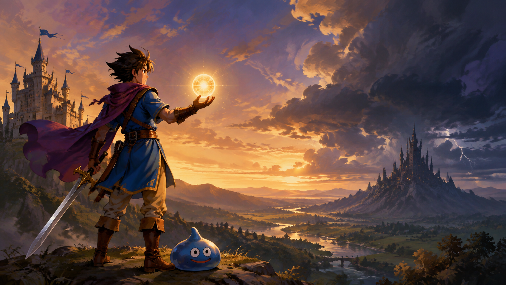 Ball of Light — Dragon Quest: AI Visual Novel | Play Online