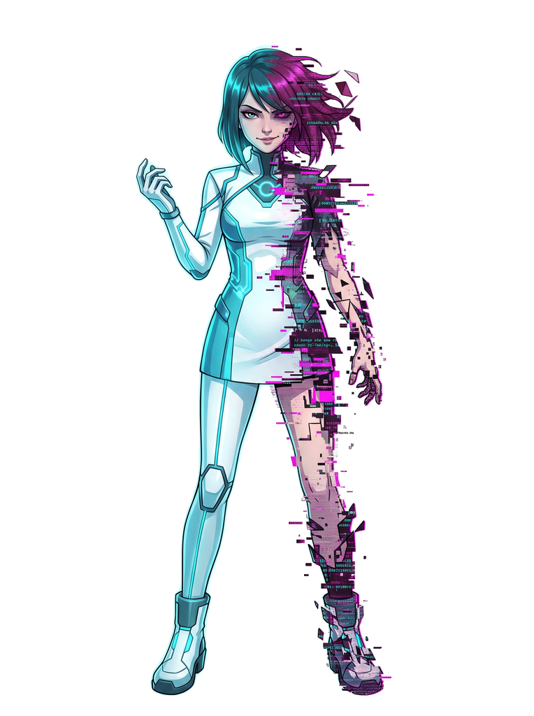 Sprite von Glitchy-chan