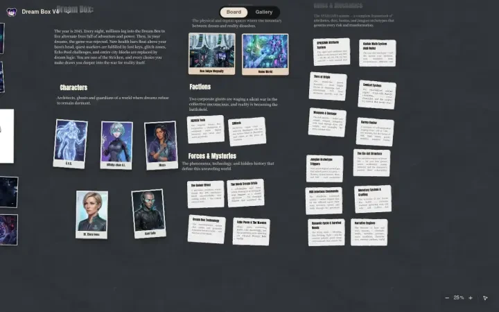 Neta Studio — quadro do mundo Dream Box V4