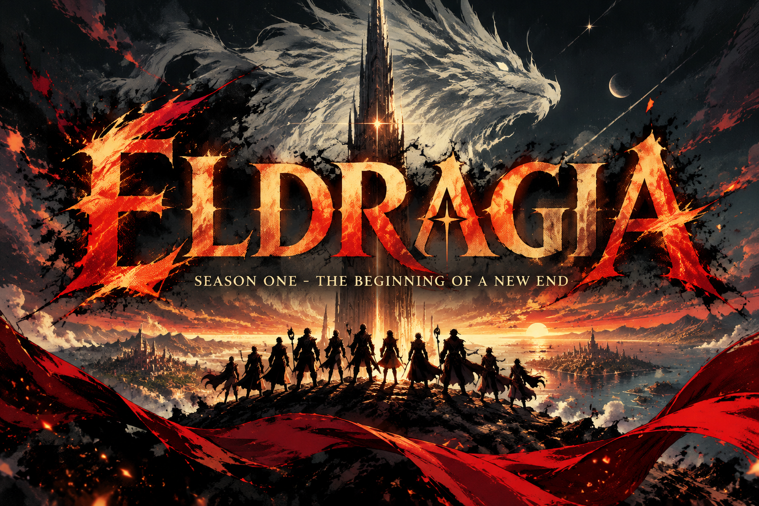 Eldragia 시즌 1 타이틀 키 아트