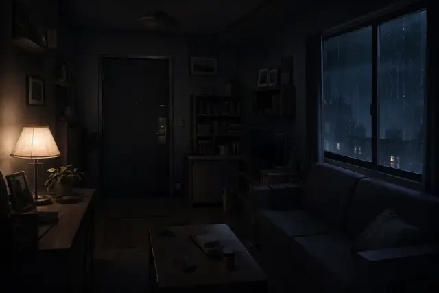 リビングの背景
