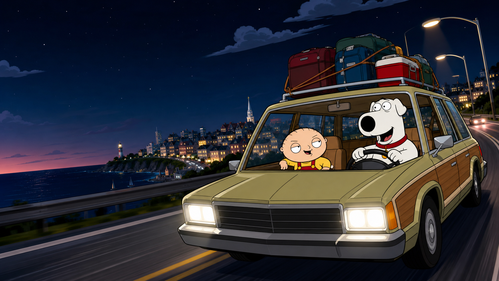 Road Trip: Victory Is Ours — Family Guy AI Visual Novel | Play Online