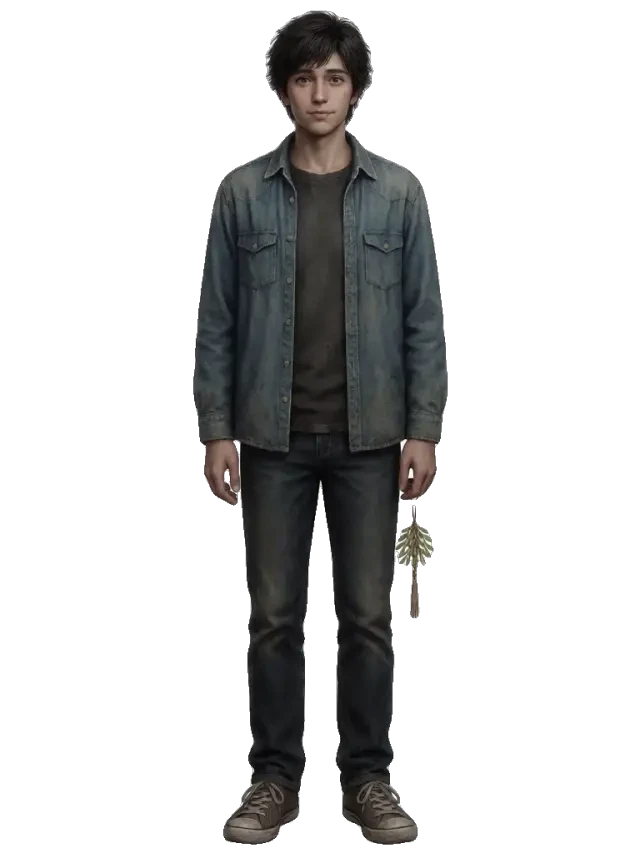Bell — Ganzkörper-Charakter-Sprite, neutral