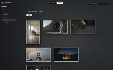 Neta Studio – die sechs Videos der Geschichte in der Galerie