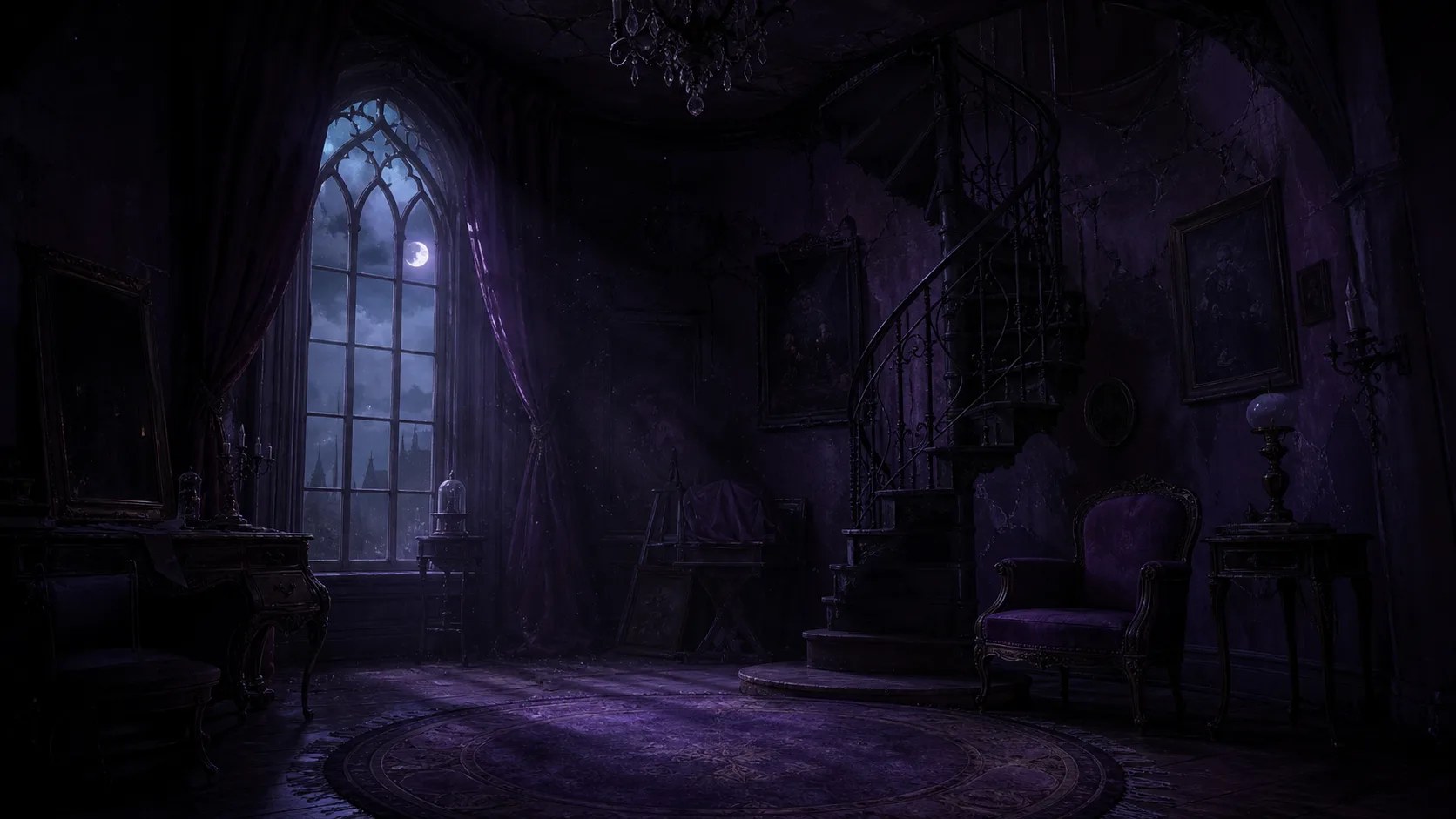 Hintergrund: Turmzimmer
