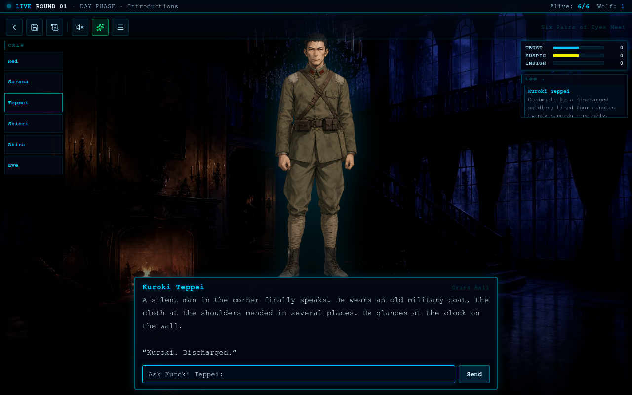 Gameplay — Kuroki Teppei stellt sich vor