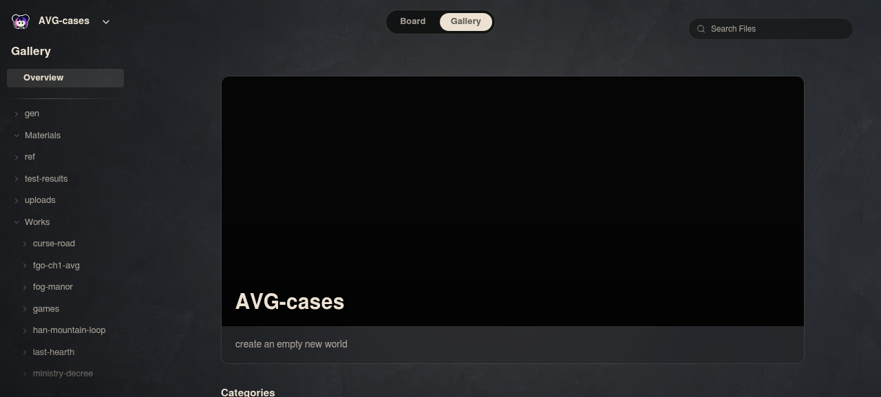 Neta Studio — Galerieansicht AVG-cases