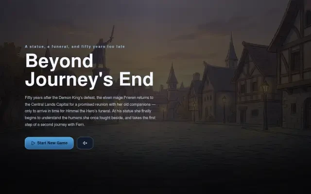 Gameplay — the title screen