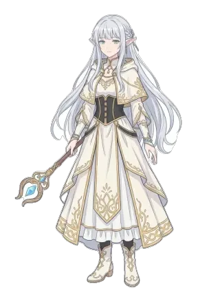 Sprite neutre de Frieren