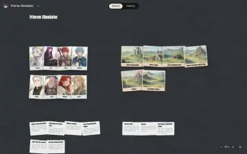 Neta Studio — tableau du monde Frieren Simulator