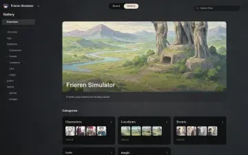 Neta Studio — vue galerie de Frieren Simulator
