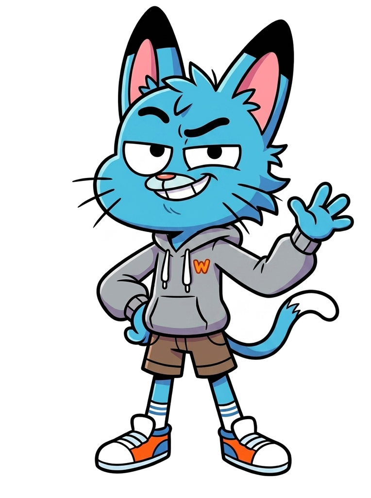 Gumball playful sprite
