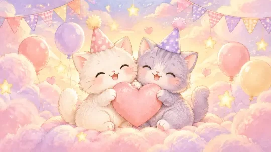 Happy Birthday, Lydia! 💖 — A Cozy Hand-Drawn 2D Interactive Birthday Journey Game