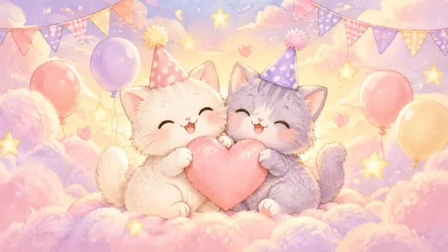 Happy Birthday, Lydia! 💖 — A Cozy Hand-Drawn 2D Interactive Birthday Journey Game