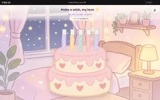 Gameplay — Virtual Cake scene