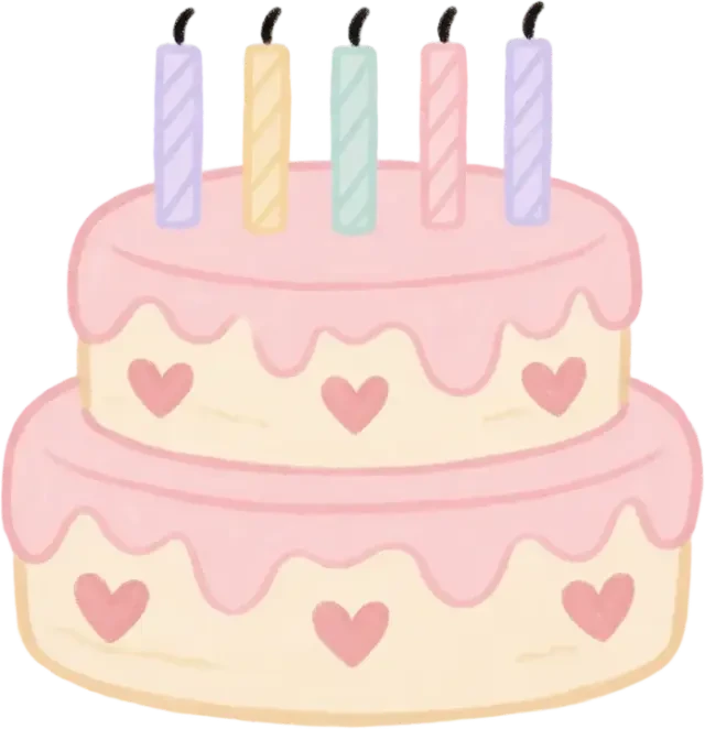 Birthday cake sprite