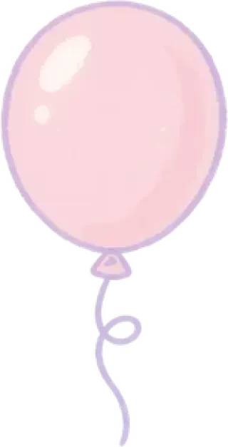 Pastel balloon sprite