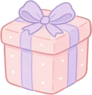 Pastel gift box sprite