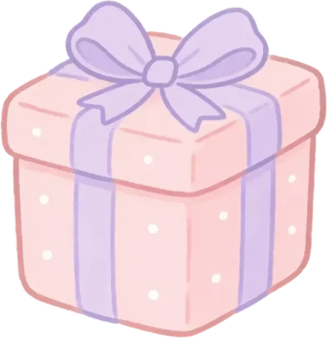 Pastel gift box sprite