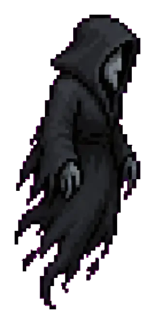 Dementor enemy sprite (transparent PNG)