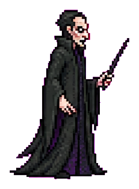 Спрайт босса — Тёмного Лорда (прозрачный PNG)