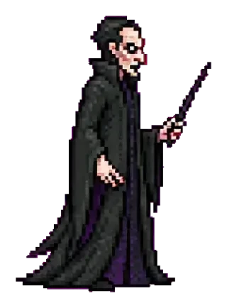 The Dark Lord boss sprite (transparent PNG)