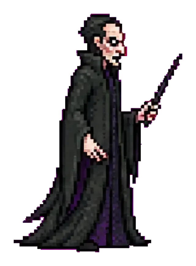 Der Dunkler-Lord-Boss-Sprite (transparentes PNG)