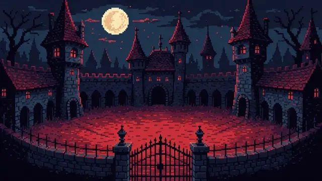 Patio del Castillo: fondo del nivel 1