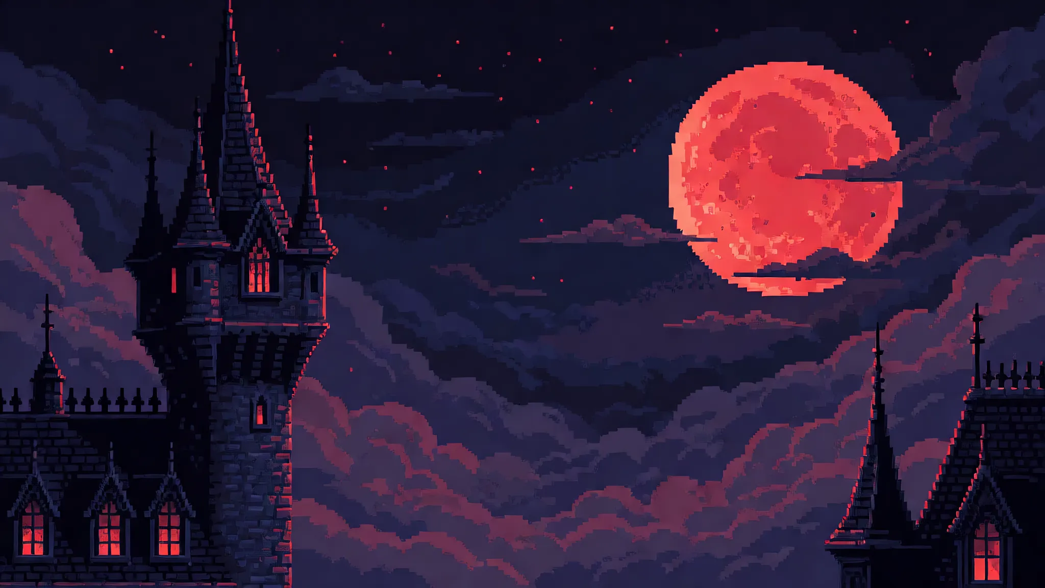 Vampirturm — Hintergrund von Level 4