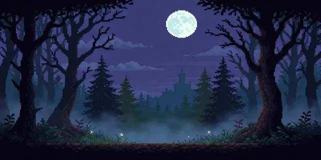 Forbidden Forest — Level 1 background