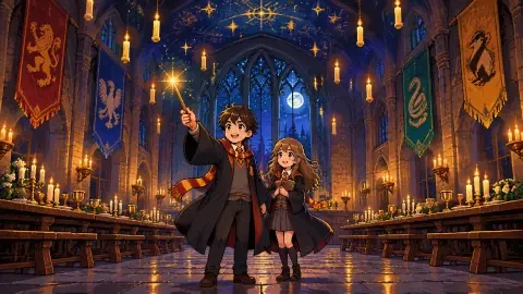 Hogwarts: Pixel Spell Brawl (霍格沃茨：像素魔咒乱斗) — Six Wizards, One Great Hall | Neta Studio