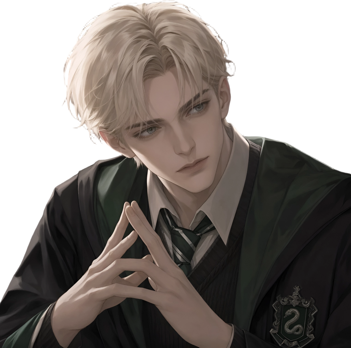 Draco Malfoy — lächelnder Sprite