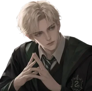 Draco Malfoy — smiling sprite