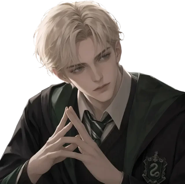 Draco Malfoy — smiling sprite
