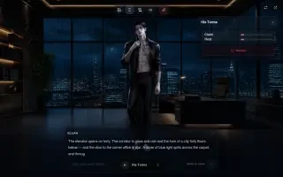 Gameplay — le panneau de jauges de Ses Conditions