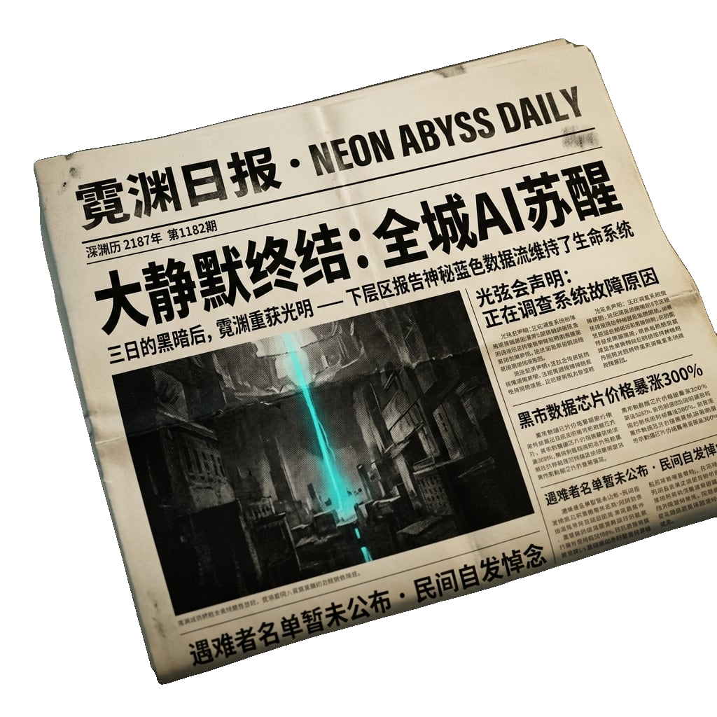 去背图 — 报纸头版的透明背景 PNG