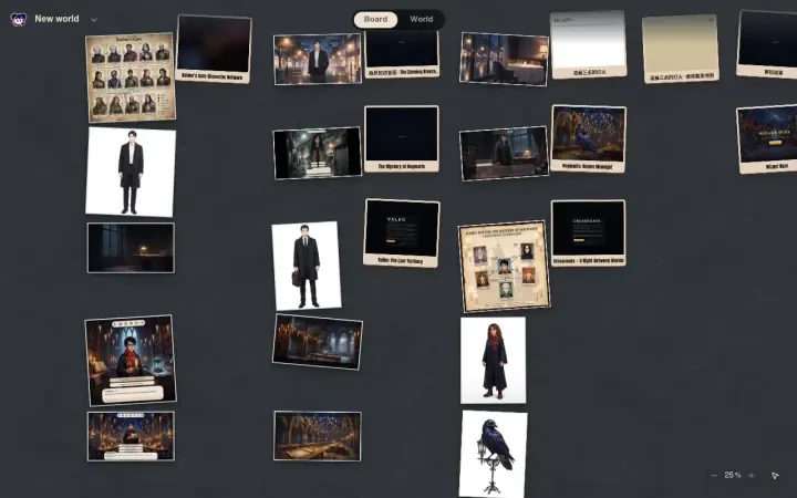 Neta Studio — le tableau du monde avec l'œuvre Hogwarts: Before Midnight