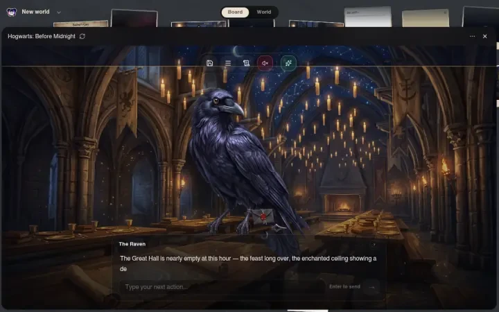 Neta Studio — ouverture de l'œuvre de jeu Hogwarts: Before Midnight