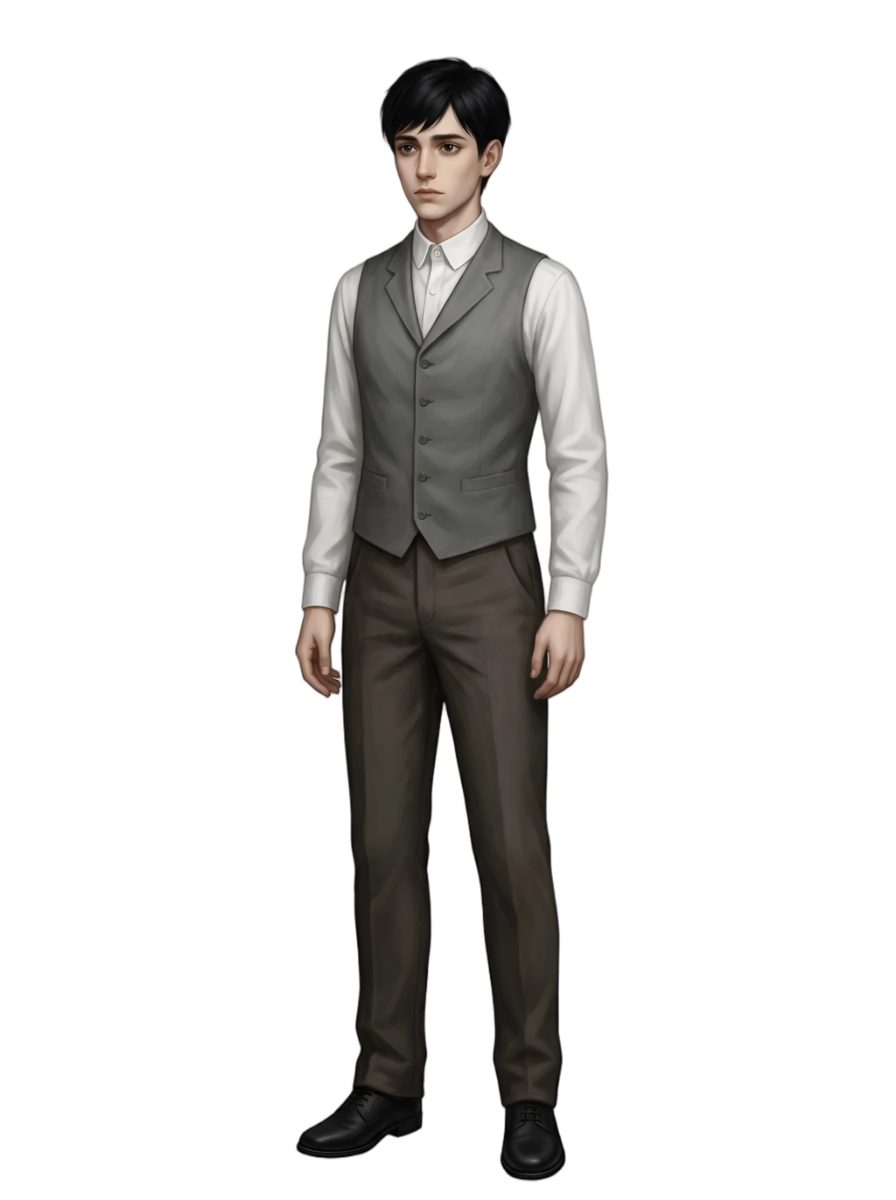 Klein Moretti — ursprüngliches transparentes Sprite