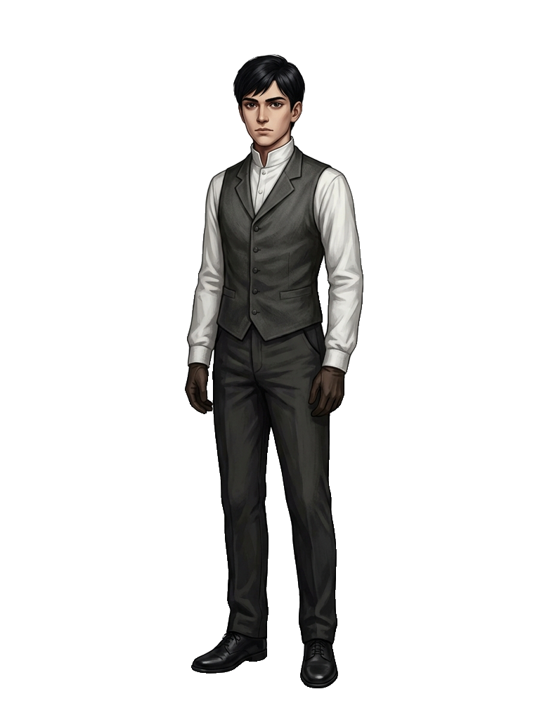 Klein Moretti — entschlossenes Sprite