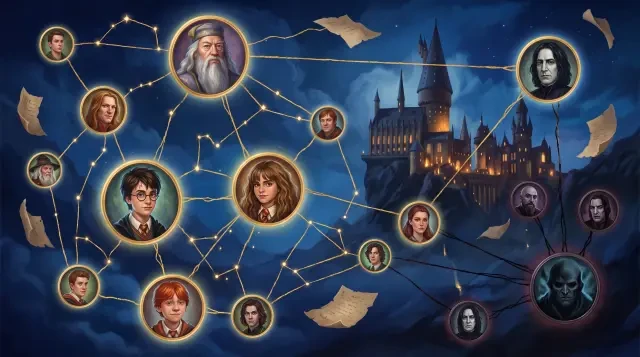Harry Potter Character Network — 16:9 AI cover
