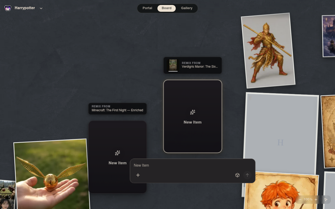 Neta Studio — Harrypotter story board