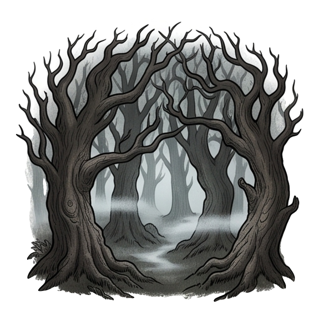 Transparentes Sprite des Verbotenen Waldes