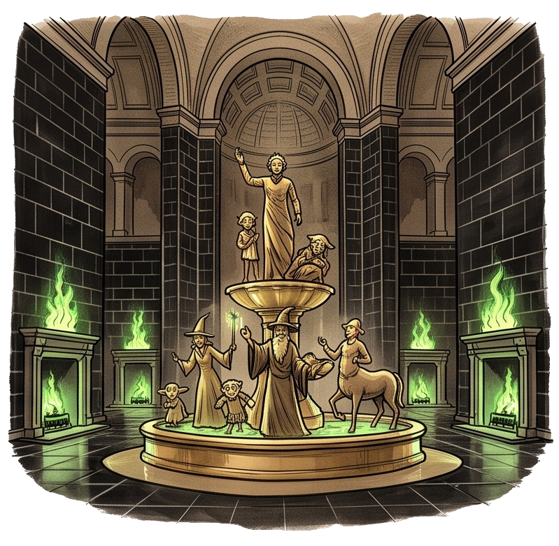 Transparentes Sprite des Zaubereiministeriums