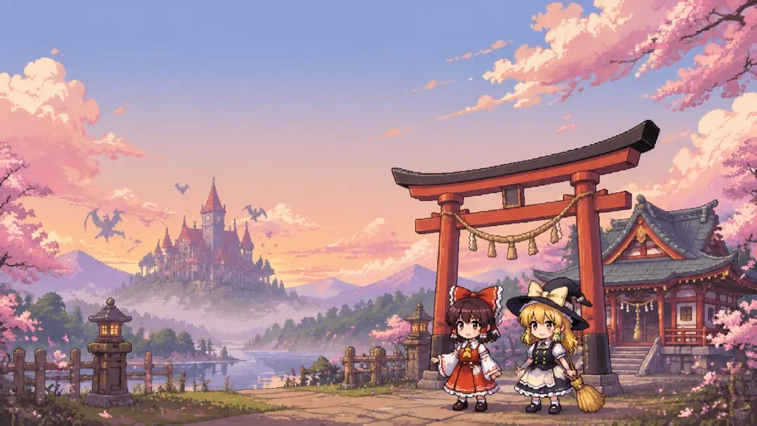 幻想乡·闲游记 (Gensokyo Idle Journey) – Spielbares Idle-Reisespiel